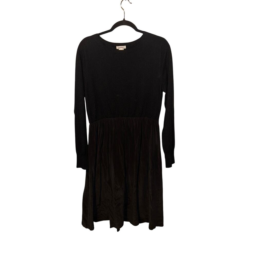 Sundance Scandi Boho Coastal Cowgirl Hippie Wednesday Merino Wool Silk Dress